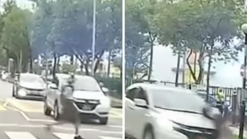 12-year-old girl taken to hospital after car hits her outside Bukit View Secondary School 