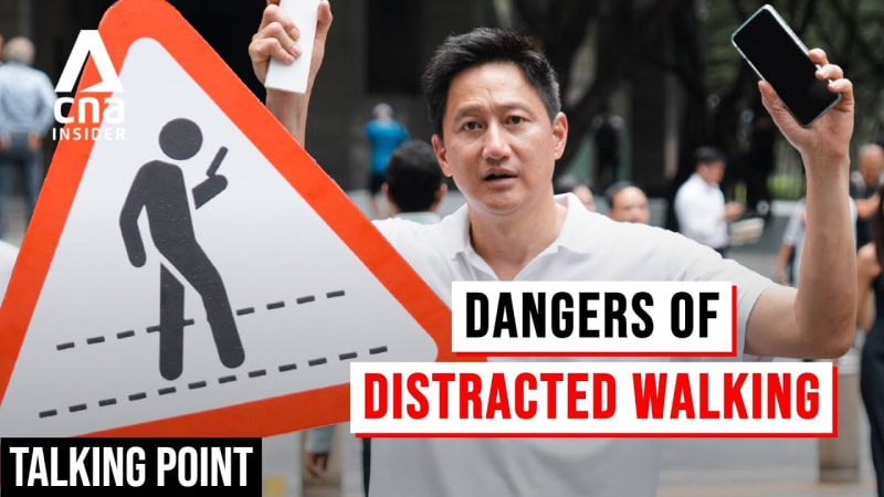 distracted walking