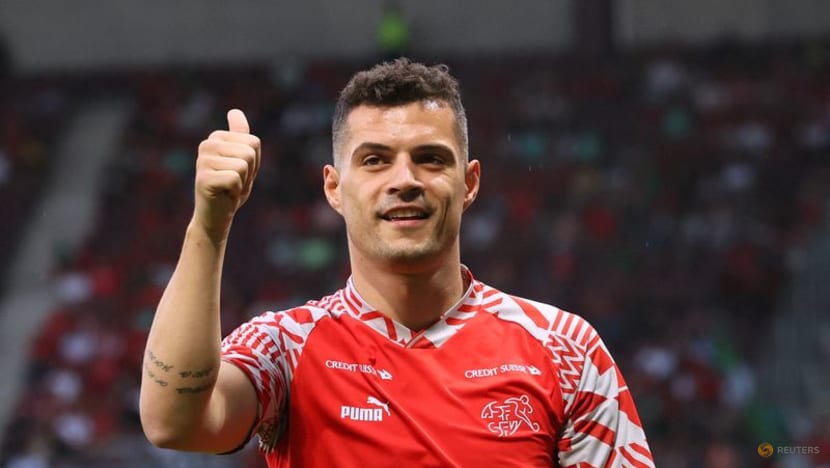 More mature Xhaka brings steel to Switzerland midfield More mature Xhaka brings steel to Switzerland midfield