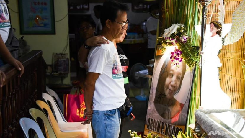 'Now that she’s gone, it makes us worry for our future': Lucky Plaza accident victim Arlyn Nucos buried in hometown 'Now that she’s gone, it makes us worry for our future': Lucky Plaza accident victim Arlyn Nucos buried in hometown