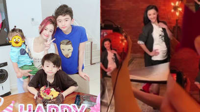 Cecilia Cheung Says She Is “Definitely” Not Pregnant With 4th Child; In Fact, She's Done Having Kids