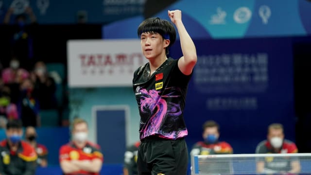 世界乒乓球锦标赛：中国男团战胜德国 连续十届夺冠