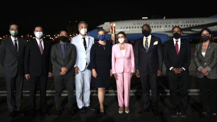 US House Speaker Nancy Pelosi arrives in Taiwan, China says visit 'seriously infringes' upon its sovereignty US House Speaker Nancy Pelosi arrives in Taiwan, China says visit 'seriously infringes' upon its sovereignty