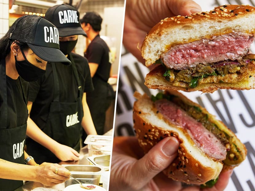 Burger joint Carne by chef of #1 restaurant Mirazur opens in SG.