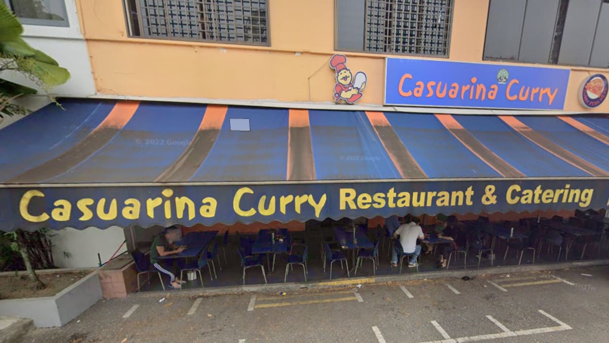 Casuarina Curry outlet in Upper Thomson suspended 