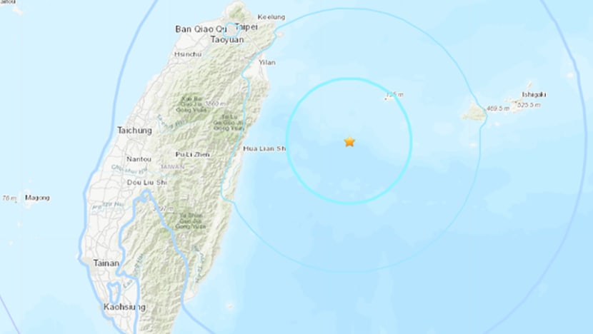 Gempa 5.7 skala Richter gegarkan Taiwan