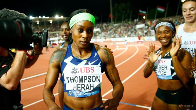 Athletics: Fraser-Pryce beats Olympic champion Thompson-Herah on night of upsets Athletics: Fraser-Pryce beats Olympic champion Thompson-Herah on night of upsets
