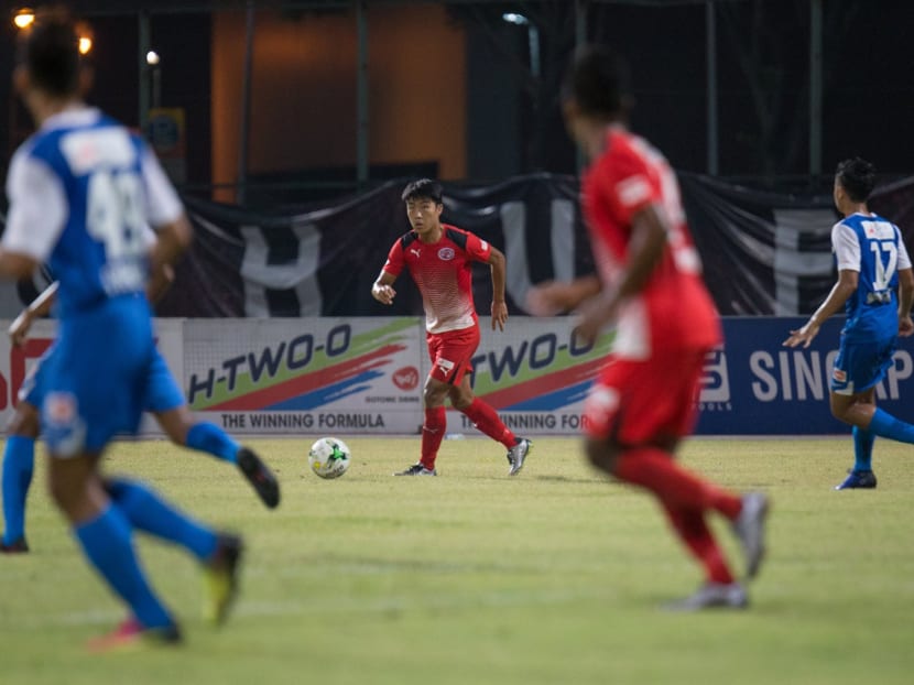 Local food and beverage firm Yeo's has been a sponsor of the S.League for the past 13 years. Photo: S.League