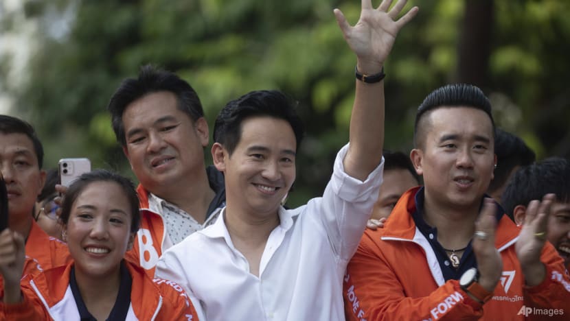 Orange wave sweeps Bangkok streets as Move Forward marks electoral victory 