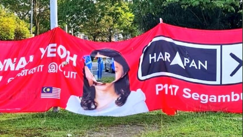 Torn banners, racist taunts: Instances of hate culture cast shadow over Malaysia GE15 campaign  