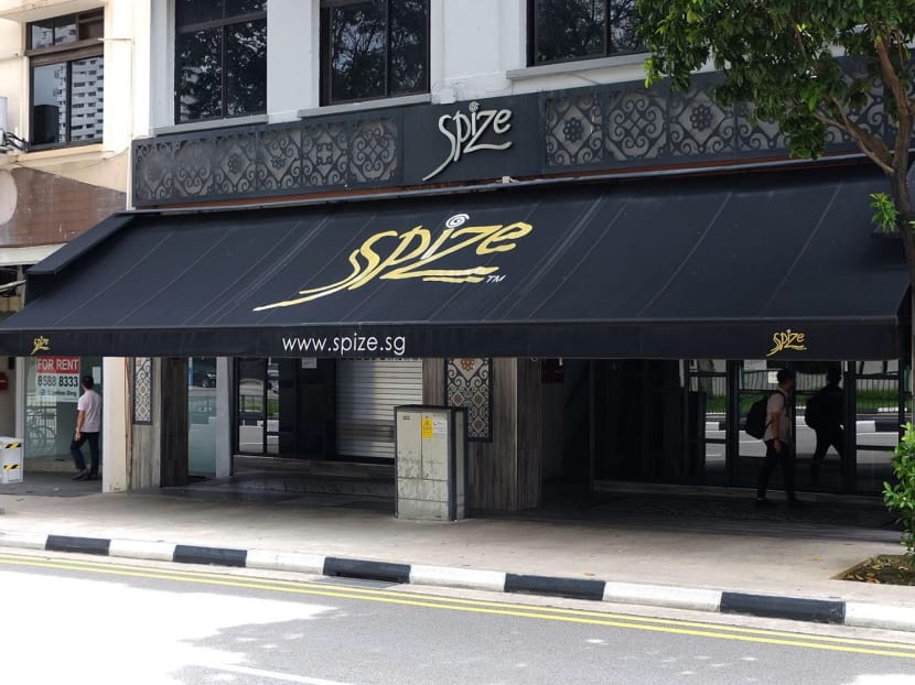 The now-closed Spize outlet at River Valley. Spize and related firm Spize Events were convicted of 14 offences related to food safety after 63 people fell ill from eating food they prepared.