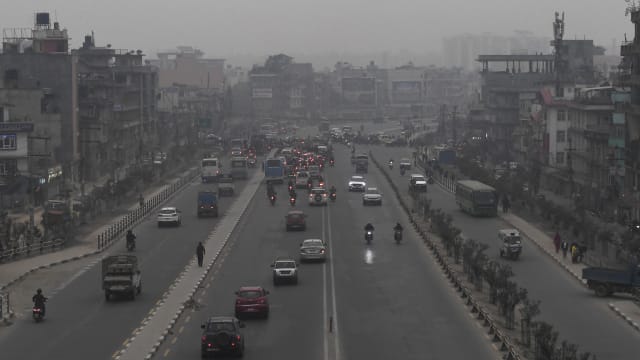 尼泊尔空气严重污染 全国学校关闭四天