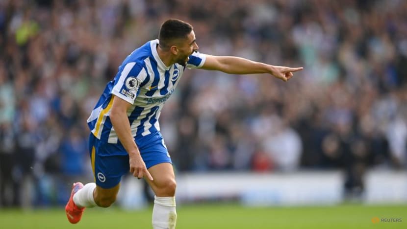 Football: Brighton go joint top with win over Watford Football: Brighton go joint top with win over Watford