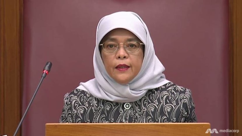 Discrimination has 'no place at all' in Singapore society and the workplace: President Halimah Discrimination has 'no place at all' in Singapore society and the workplace: President Halimah