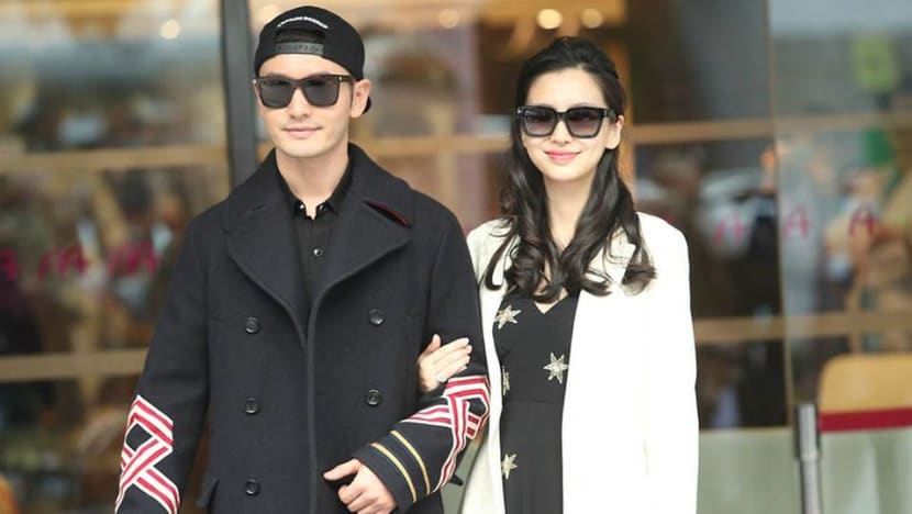 Angelababy spotted out and about after labour
