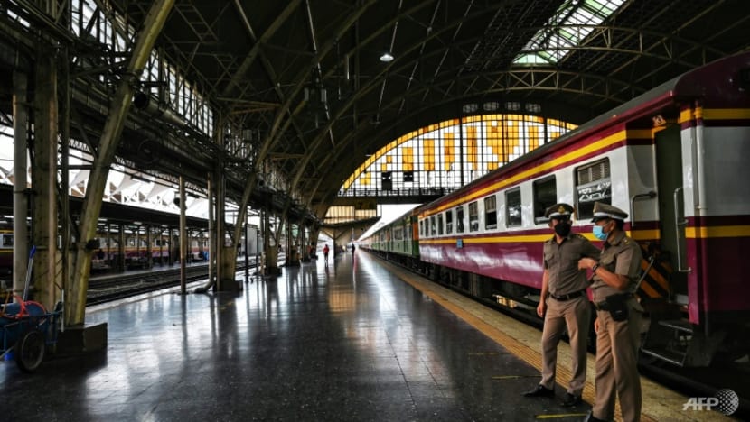 End of the line looms for hawkers, rough sleepers at Bangkok station End of the line looms for hawkers, rough sleepers at Bangkok station