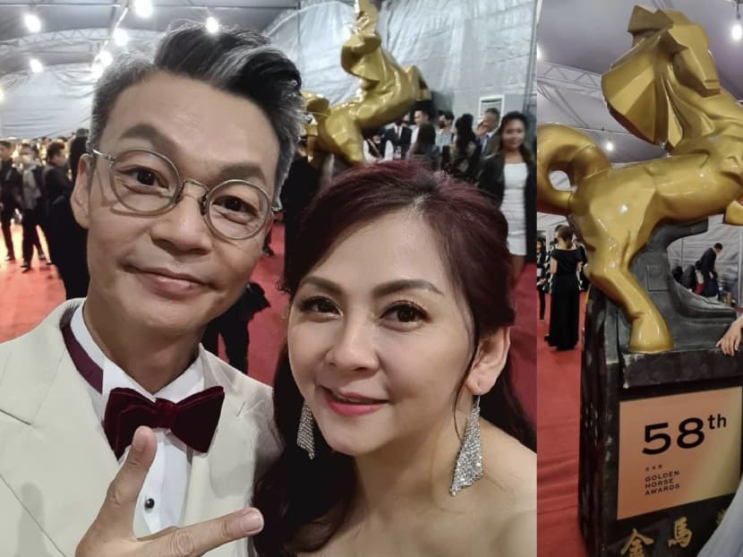 Catherine Ng eventually regained her confidence to walk the red carpet thanks to the encouragement from her husband and their celeb friends. Catherine Ng eventually regained her confidence to walk the red carpet thanks to the encouragement from her husband and their celeb friends.