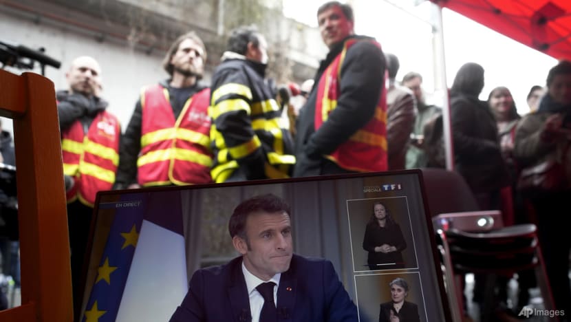 France's Macron defiant on pension reform despite uproar - CNA
