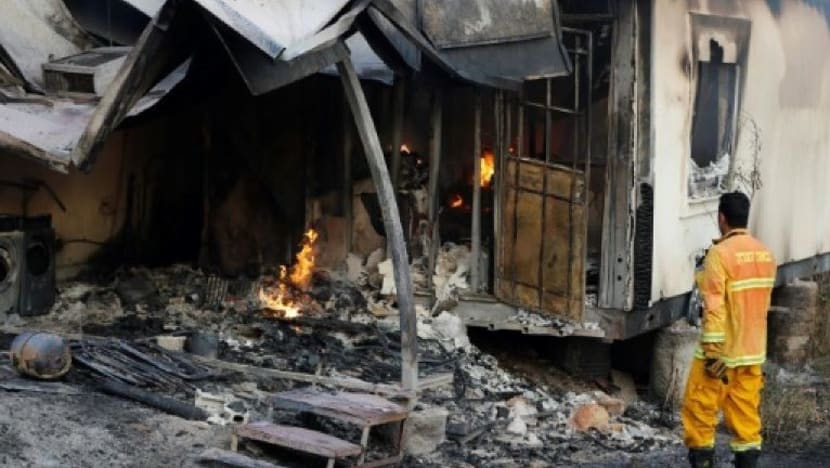 40 rumah hangus dalam kebakaran hutan di Israel