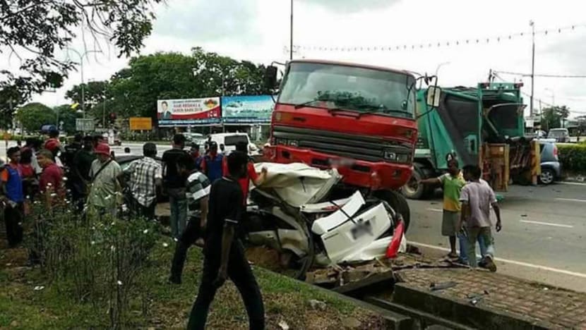 Malaysia Lorry Driver Jailed Fined After Crash That Killed Singapore Family Cna