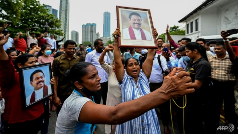 Sri Lanka bans ex-PM, allies from leaving country