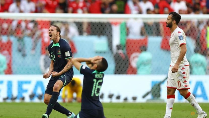 Australia edge Tunisia to end 12-year wait for a win at World Cup Australia edge Tunisia to end 12-year wait for a win at World Cup