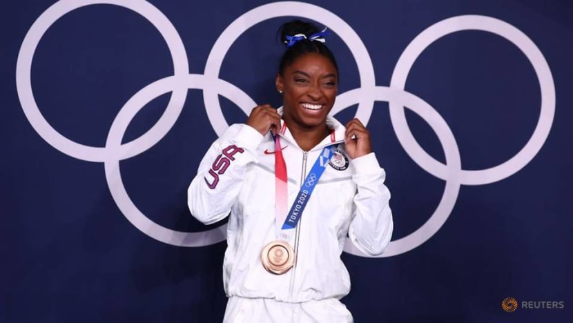 Olympics-Gymnastics-Many 'twisties' and turns, but Biles exits Games a champion Olympics-Gymnastics-Many 'twisties' and turns, but Biles exits Games a champion