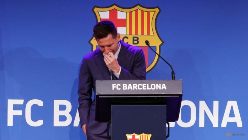 Tears, standing ovation mark Messi's farewell to Barcelona Tears, standing ovation mark Messi's farewell to Barcelona