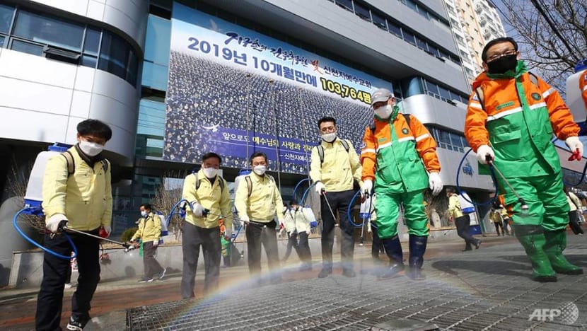 South Korea's coronavirus cases climb above 7,000, most cases traced to church South Korea's coronavirus cases climb above 7,000, most cases traced to church