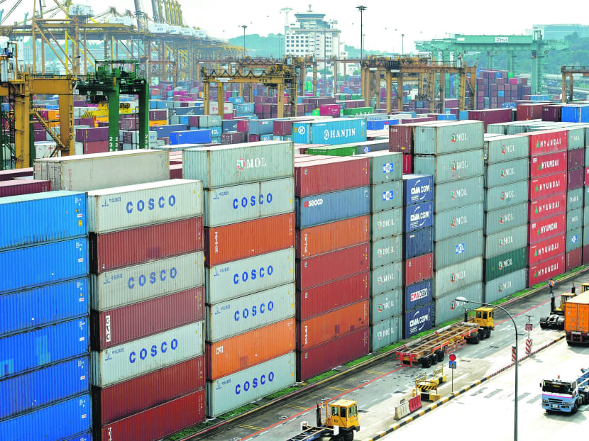 Decline in Singapore exports slows