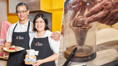 Ex-CNB Officer & Teacher Sell Gourmet Ice Cream Like Smoked Valrhona Chocolate Cherry Brandy