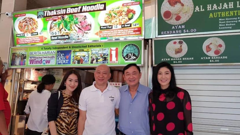 'Beyond words': Thaksin Beef Noodle owner on former Thai PMs' visit to his stall in Singapore