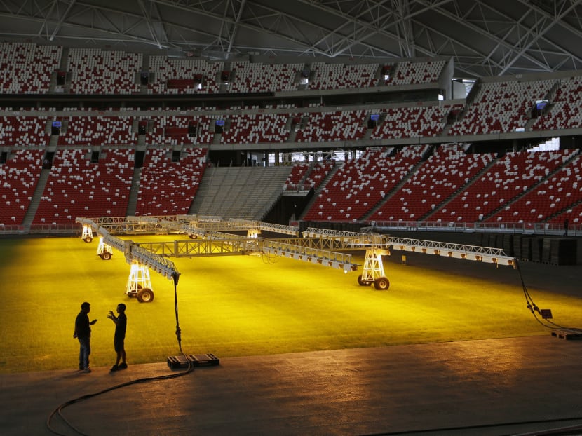 Gallery: National Stadium pitch ‘still a work-in-progress’: Sports Hub