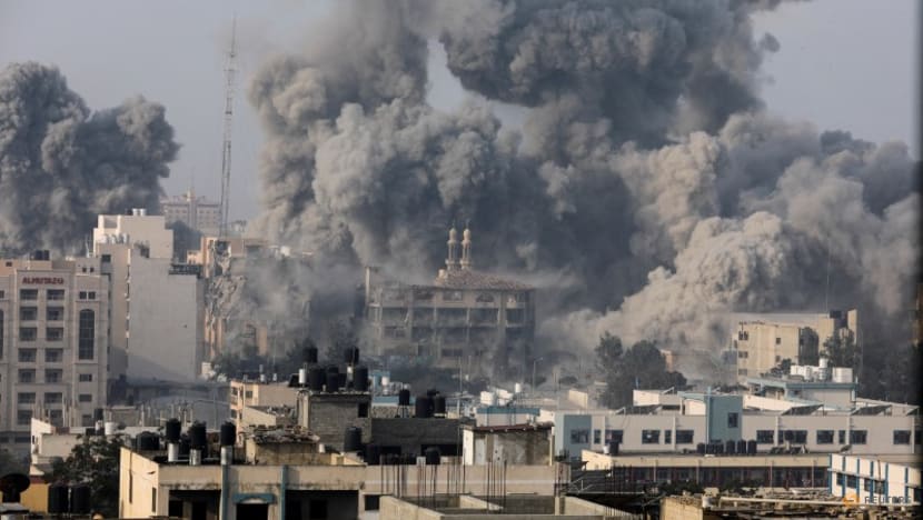 Israel pounds Gaza by air; Biden condemns 'evil' Hamas  