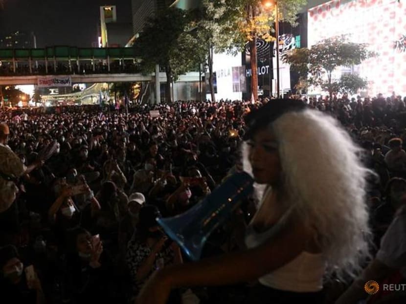 Wider Image: Thai 'Drag Race' star marches for democracy and equality Wider Image: Thai 'Drag Race' star marches for democracy and equality