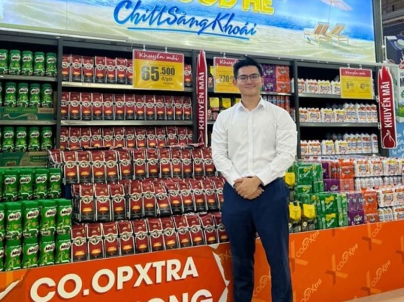 Mr Branson Koh Ze Yang, 30, is the deputy director of e-commerce and operations at Co.op Xtra. He is passionate about the fast-moving consumer goods segment and the digital landscape in Vietnam. Mr Branson Koh Ze Yang, 30, is the deputy director of e-commerce and operations at Co.op Xtra. He is passionate about the fast-moving consumer goods segment and the digital landscape in Vietnam.