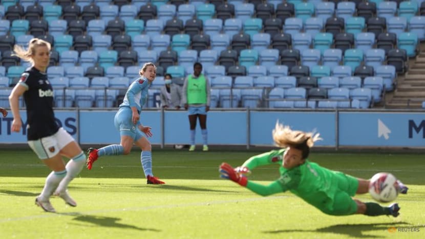 West Ham shock Man City with 2-0 WSL win, Spurs up to second West Ham shock Man City with 2-0 WSL win, Spurs up to second