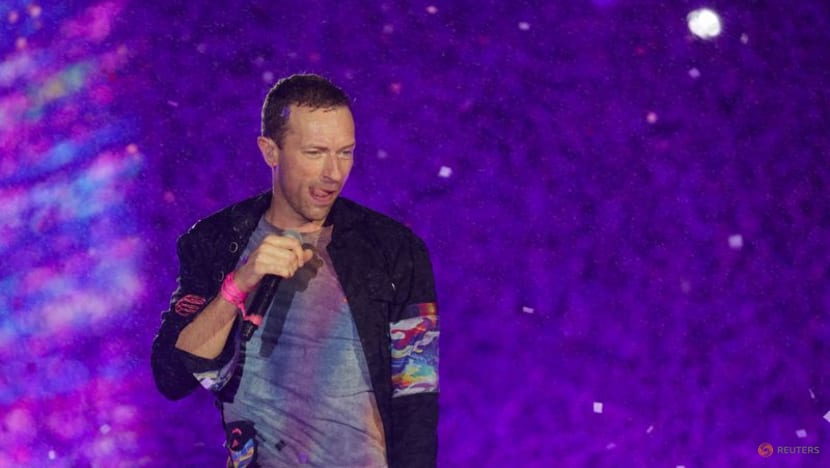 Coldplay's Chris Martin sees England v Argentina World Cup final Coldplay's Chris Martin sees England v Argentina World Cup final