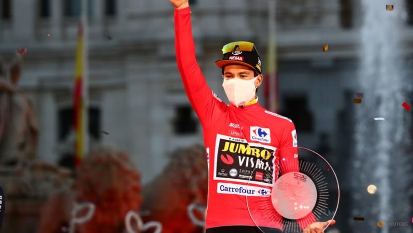 Cycling-Roglic wins time trial to take early Vuelta lead Cycling-Roglic wins time trial to take early Vuelta lead
