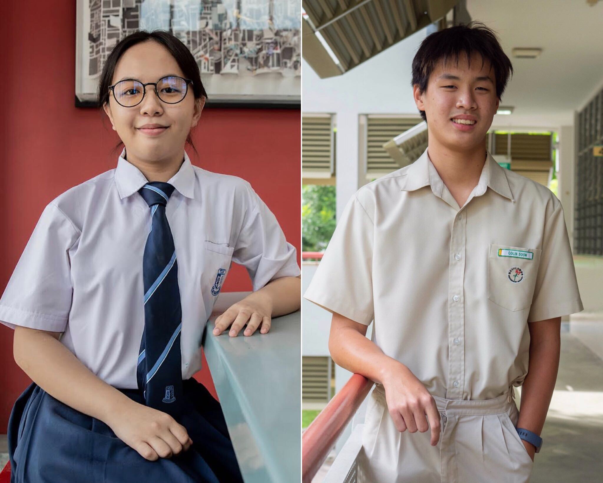 Despite health setbacks, two O-Level students push on to further their studies 