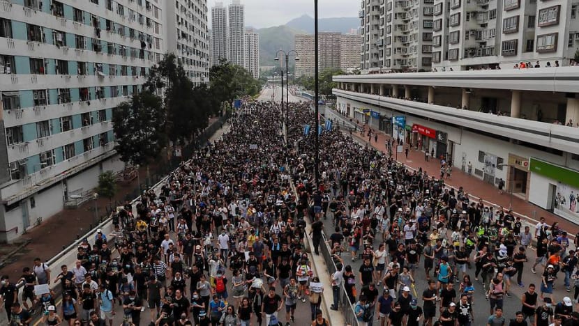 Clashes at latest Hong Kong anti-extradition march Clashes at latest Hong Kong anti-extradition march