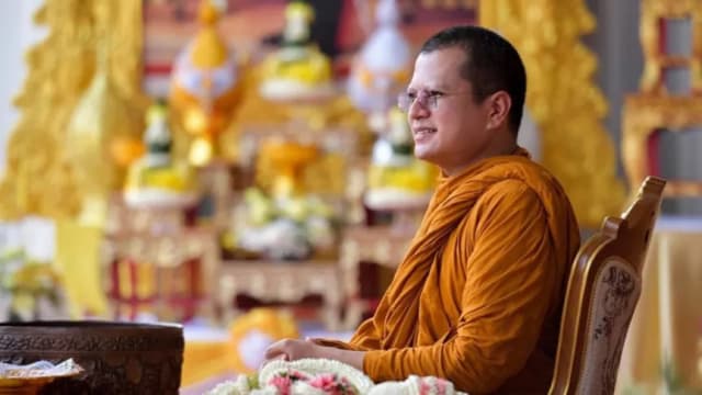 盗用近2亿泰铢信徒捐款 泰国著名僧人被捕 