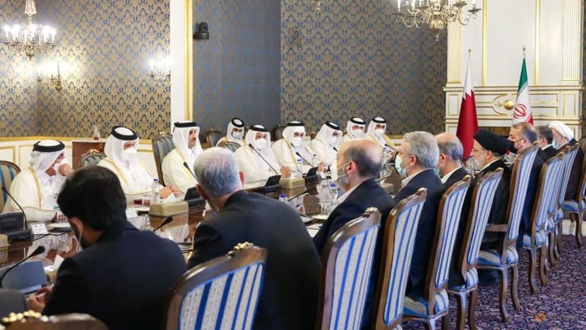 Qatar's emir in Iran in bid to help salvage 2015 nuclear pact Qatar's emir in Iran in bid to help salvage 2015 nuclear pact