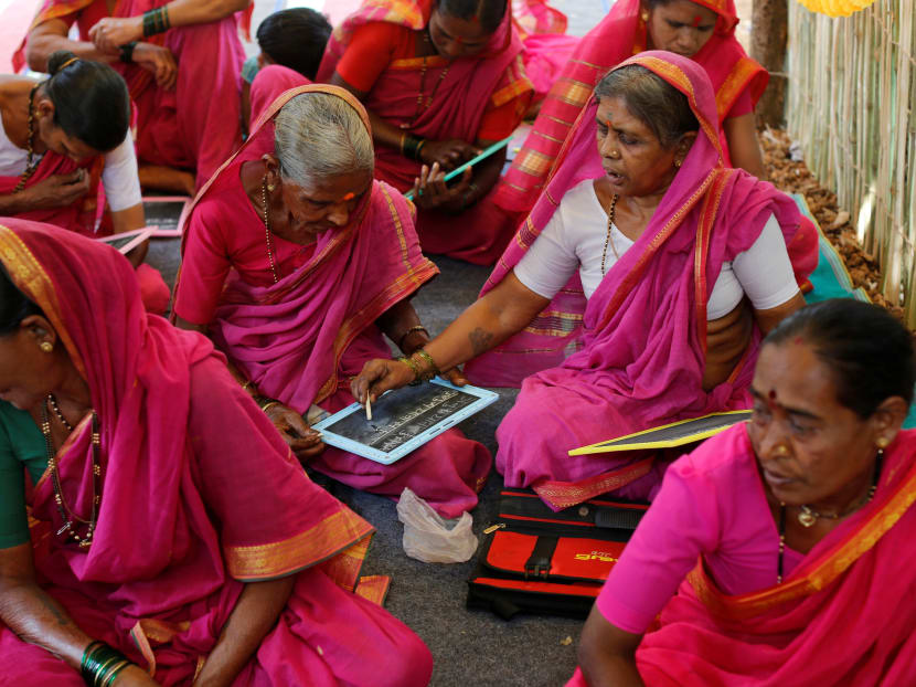 Gallery: Age no bar: Elderly Indian women go to school for the first time