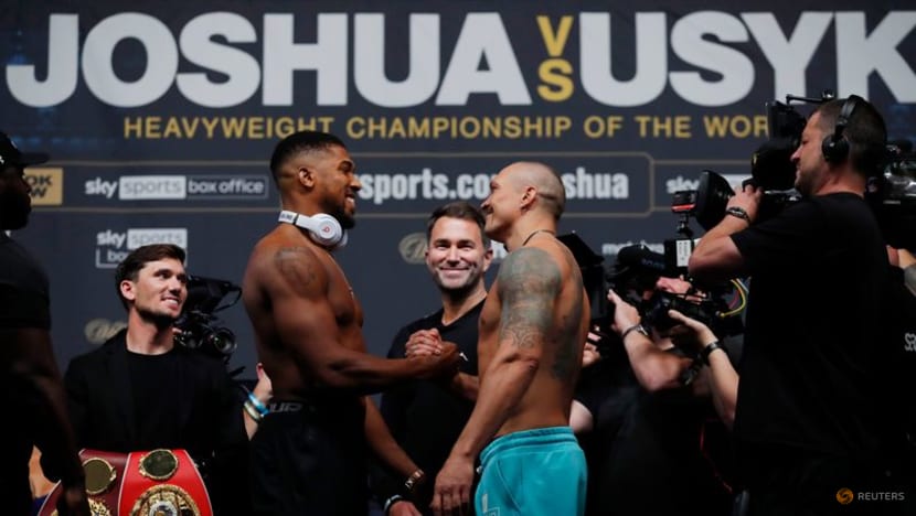 Boxing - Usyk at heaviest weight ahead of Joshua clash Boxing - Usyk at heaviest weight ahead of Joshua clash