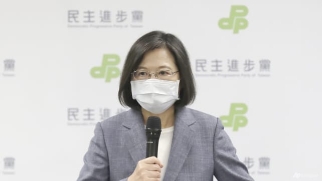 Taiwan President Tsai Ing-wen resigns as head of ruling Democratic Progressive Party following local election losses