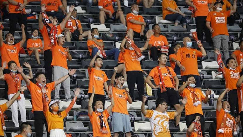 Football: Wuhan fans in tears as they watch their first match since COVID-19 Football: Wuhan fans in tears as they watch their first match since COVID-19