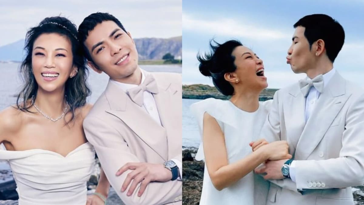 Jam Hsiao, 36, and Summer Lin, 50, just got married and here are their