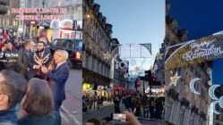 London 'hidup' dengan lampu hiasan Ramadan 