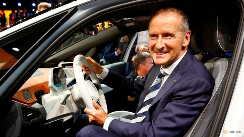 Tesla's Musk dials into Volkswagen executive conference Tesla's Musk dials into Volkswagen executive conference